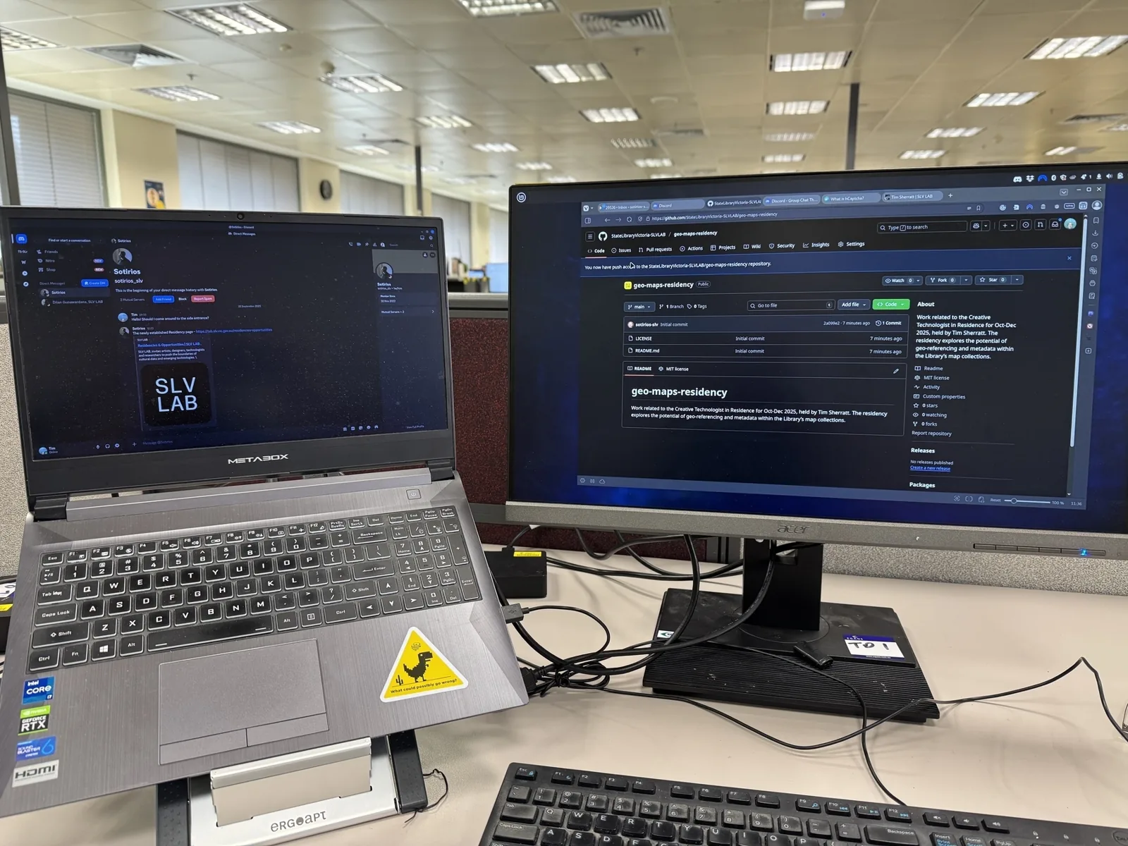 Modern development workstation